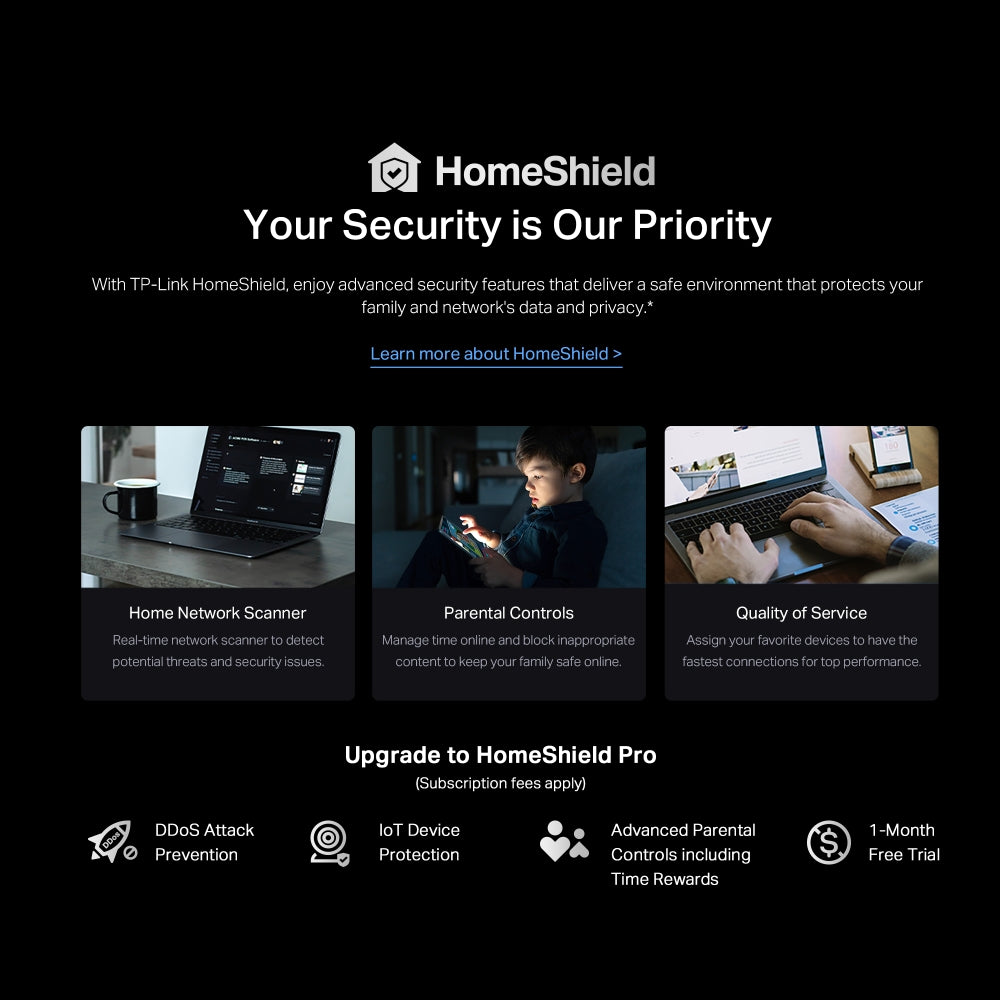 TP Link Archer BE805 BE19000 Tri-Band Wi-Fi 7 Router