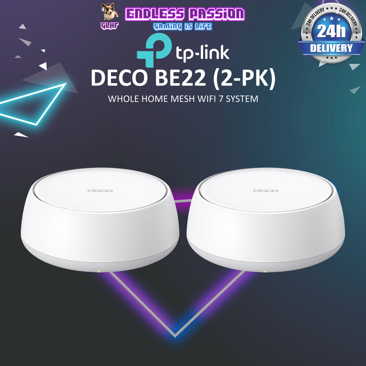 TP-LINK Deco BE22 - BE3600 Whole Home Mesh WiFi 7 System
