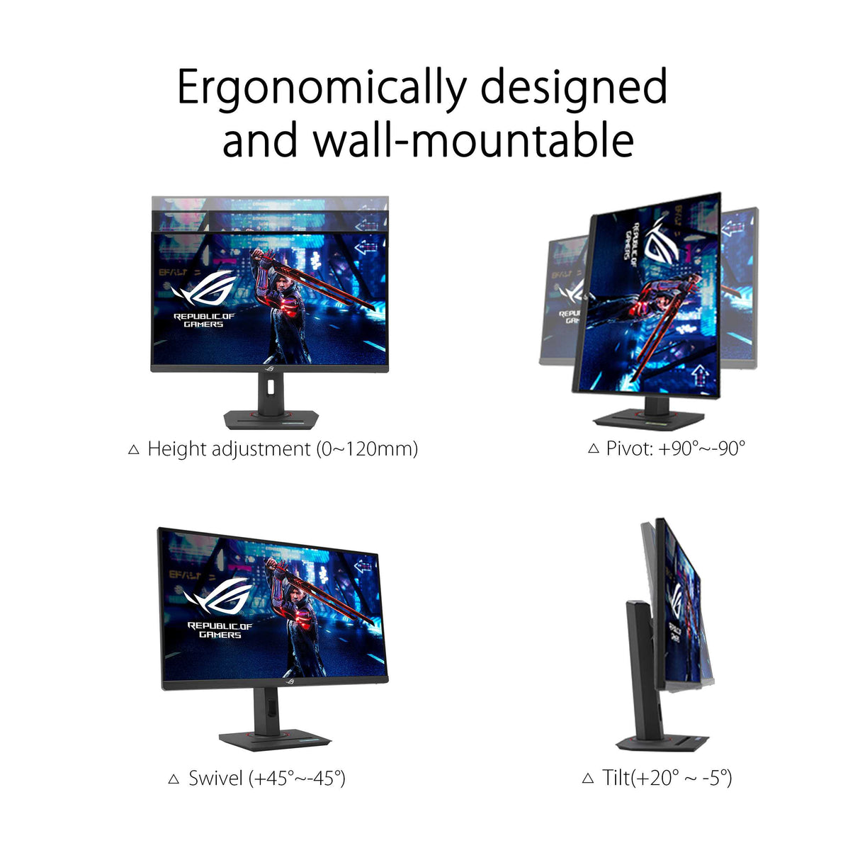 ASUS ROG Strix XG27ACS USB Type-C Gaming Monitor