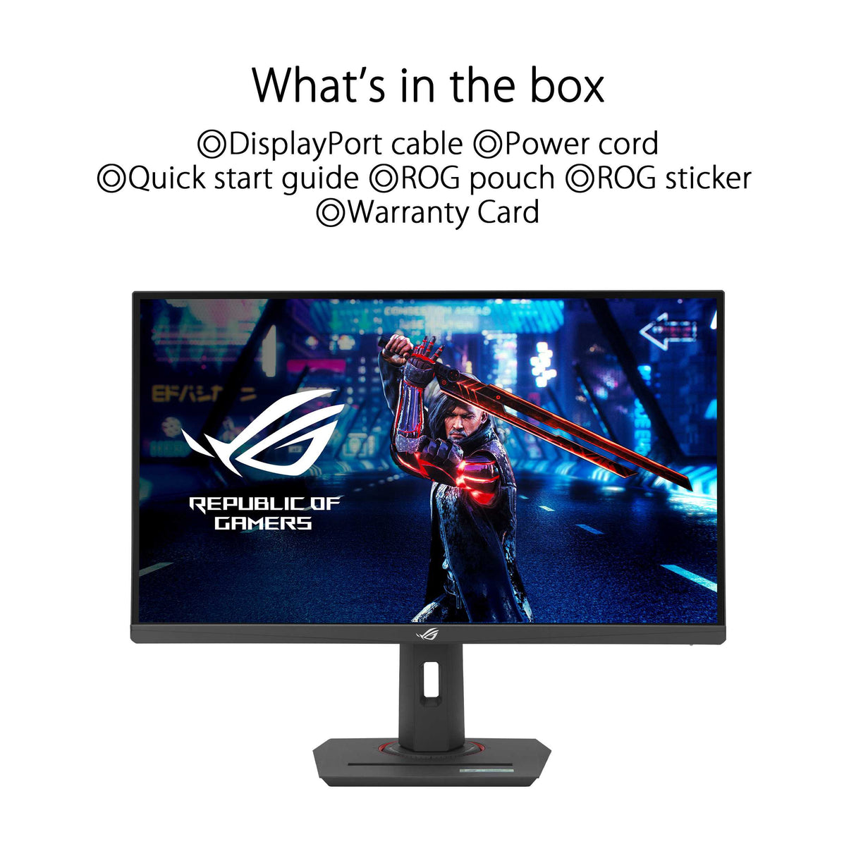 ASUS ROG Strix XG27ACS USB Type-C Gaming Monitor