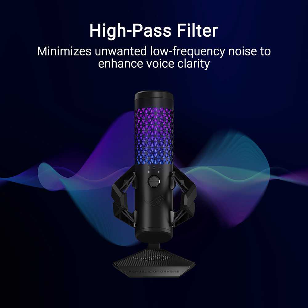 Asus ROG Carnyx Professional cardioid condenser Gaming Microphone