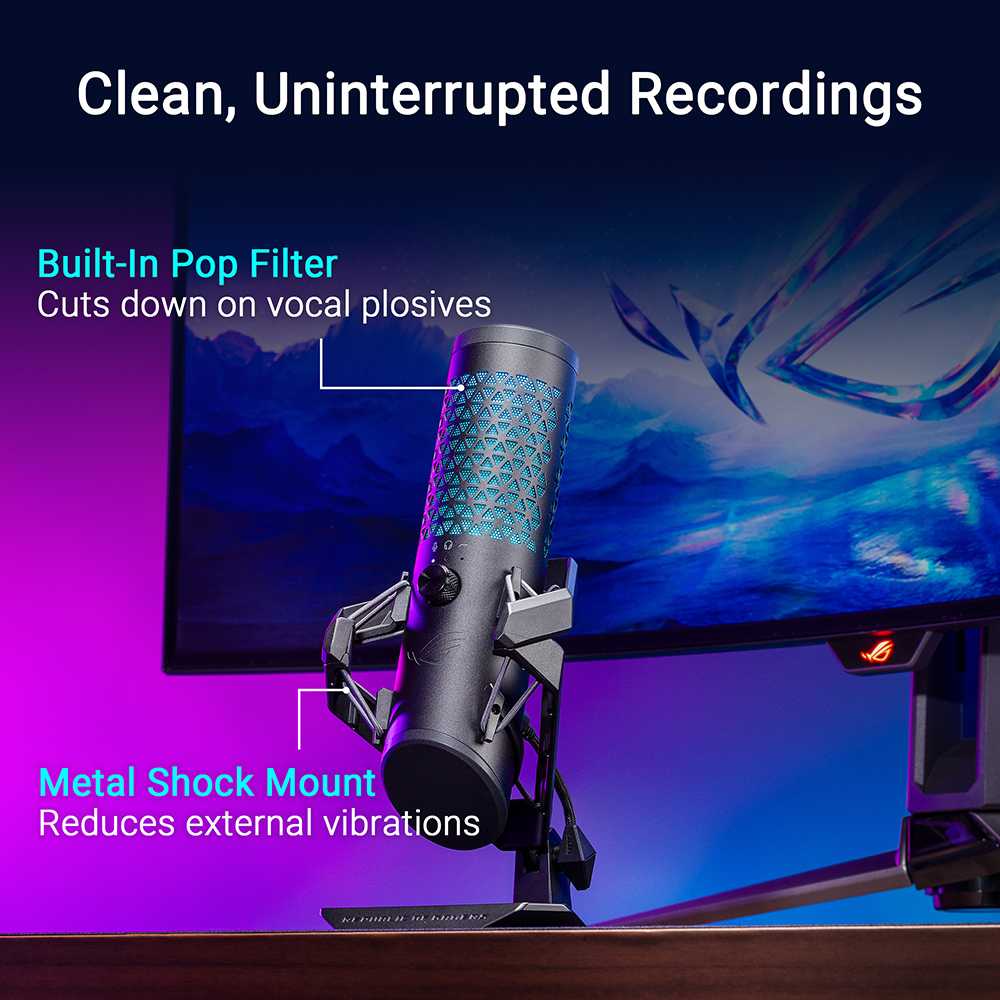 Asus ROG Carnyx Professional cardioid condenser Gaming Microphone