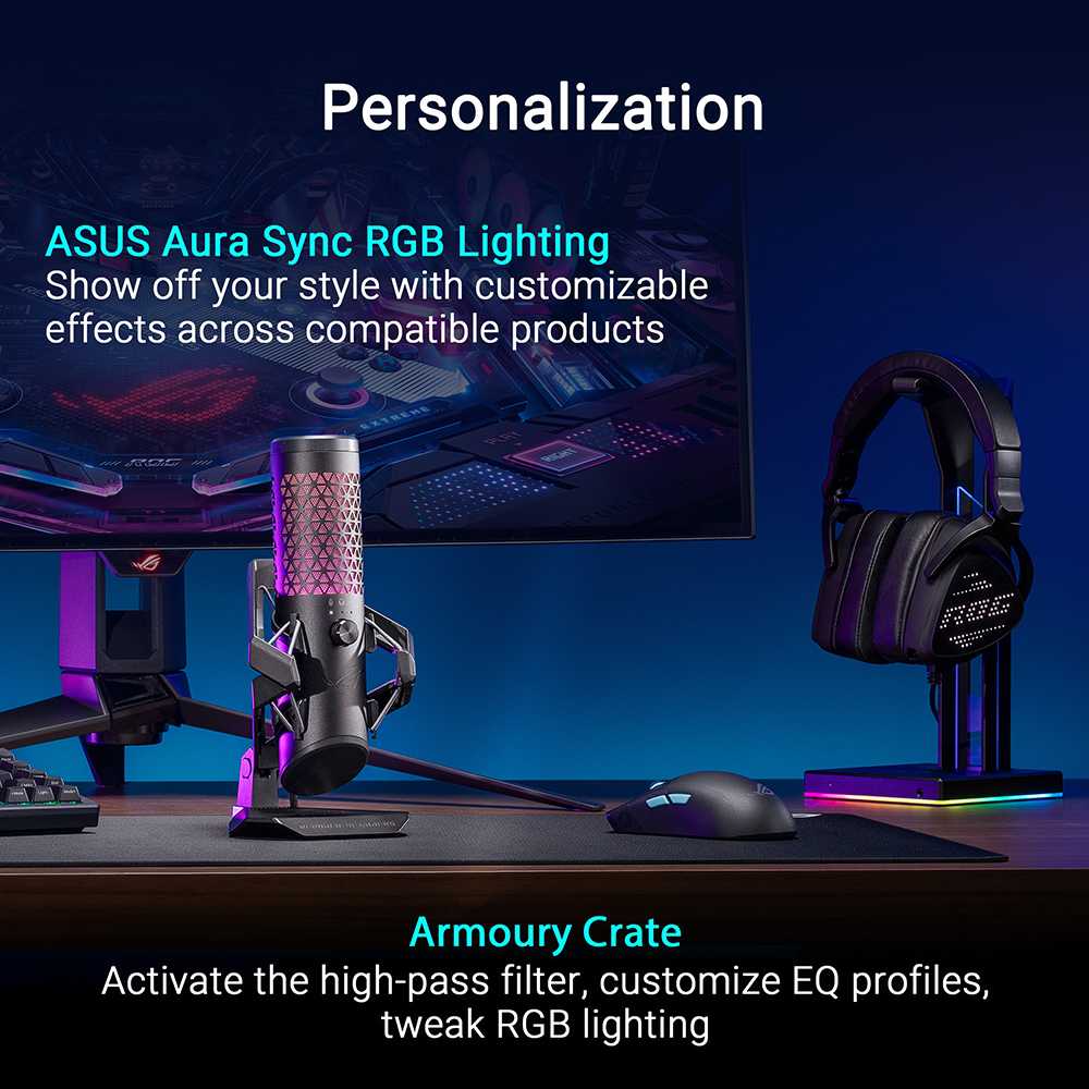 Asus ROG Carnyx Professional cardioid condenser Gaming Microphone