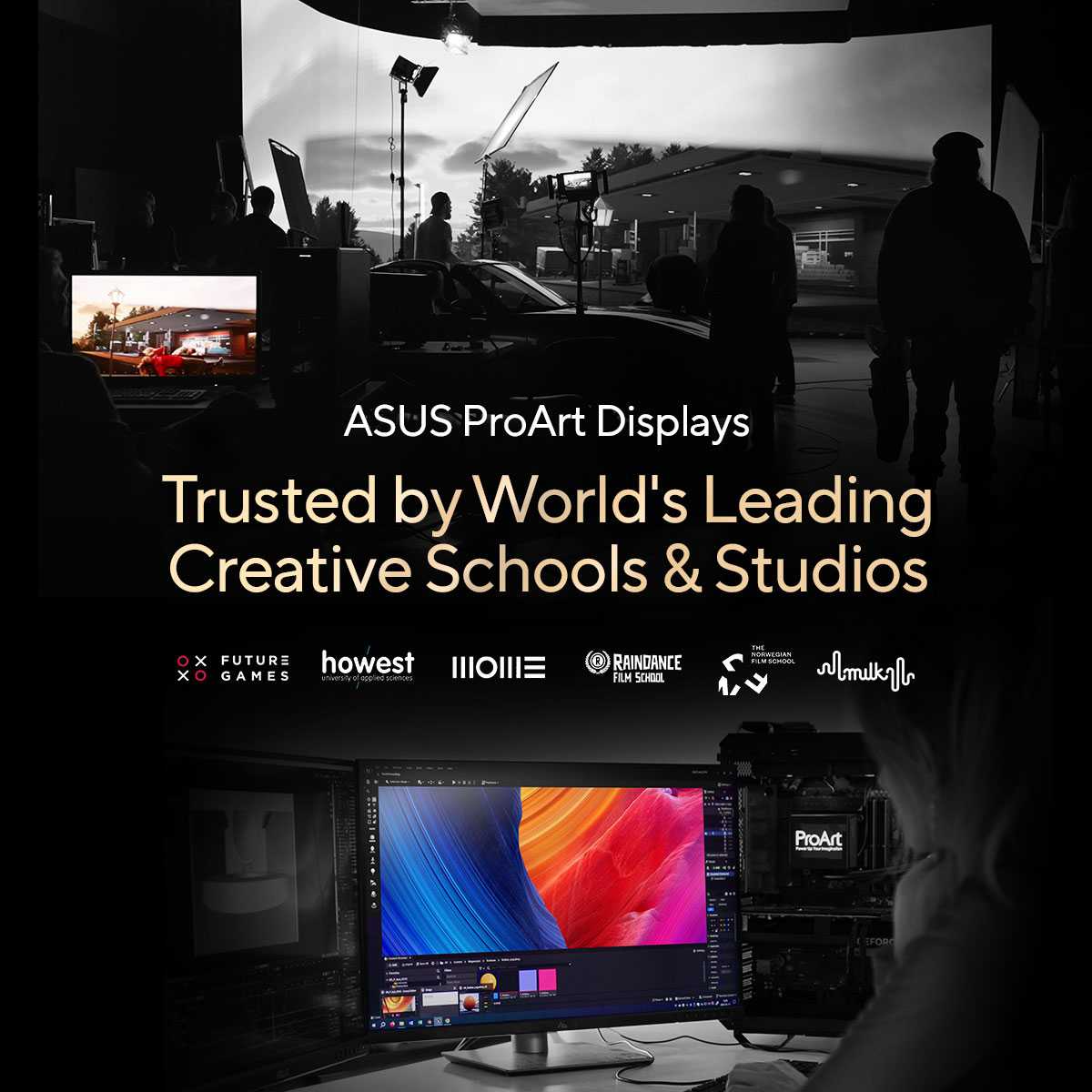 ASUS ProArt Display PA32UCDM 4K UHD QD-OLED Professional Monitor