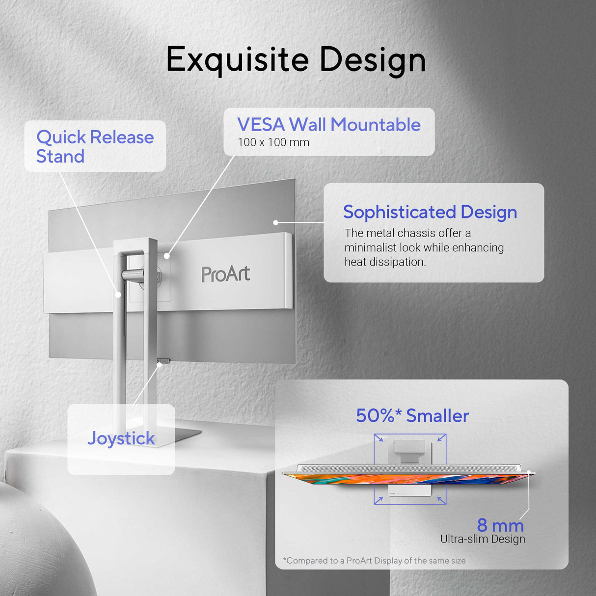 ASUS ProArt Display PA32UCDM 4K UHD QD-OLED Professional Monitor