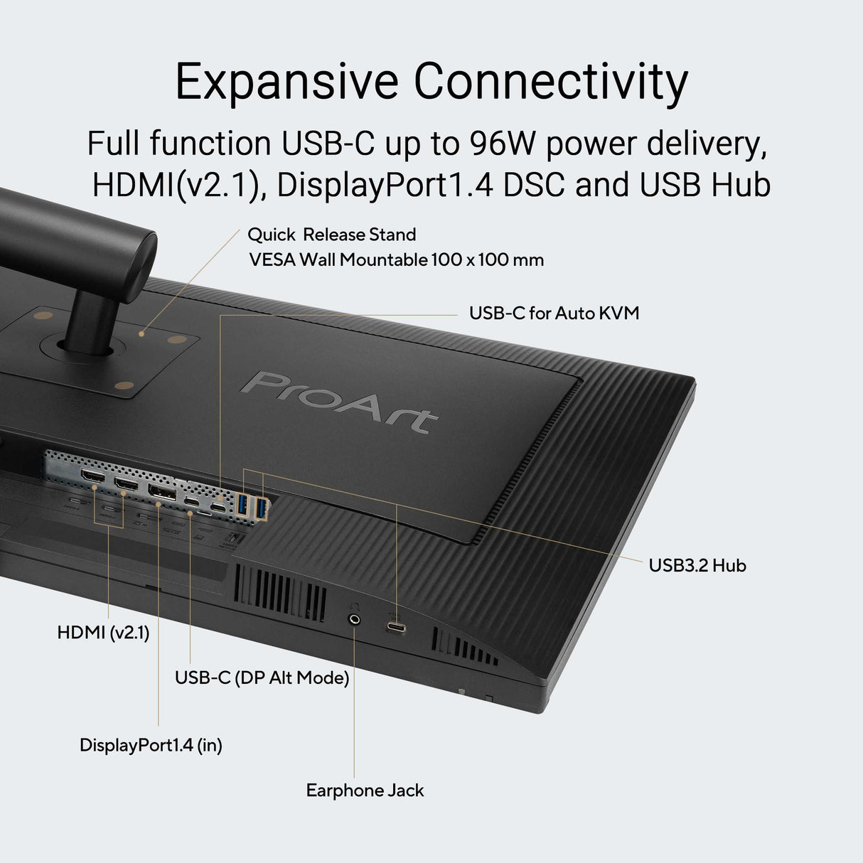 ASUS ProArt Display 4K PA27UCGE Professional Monitor