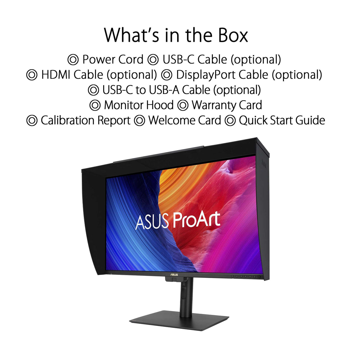 ASUS ProArt Display PA32UCE 4K UHD IPS Professional Monitor