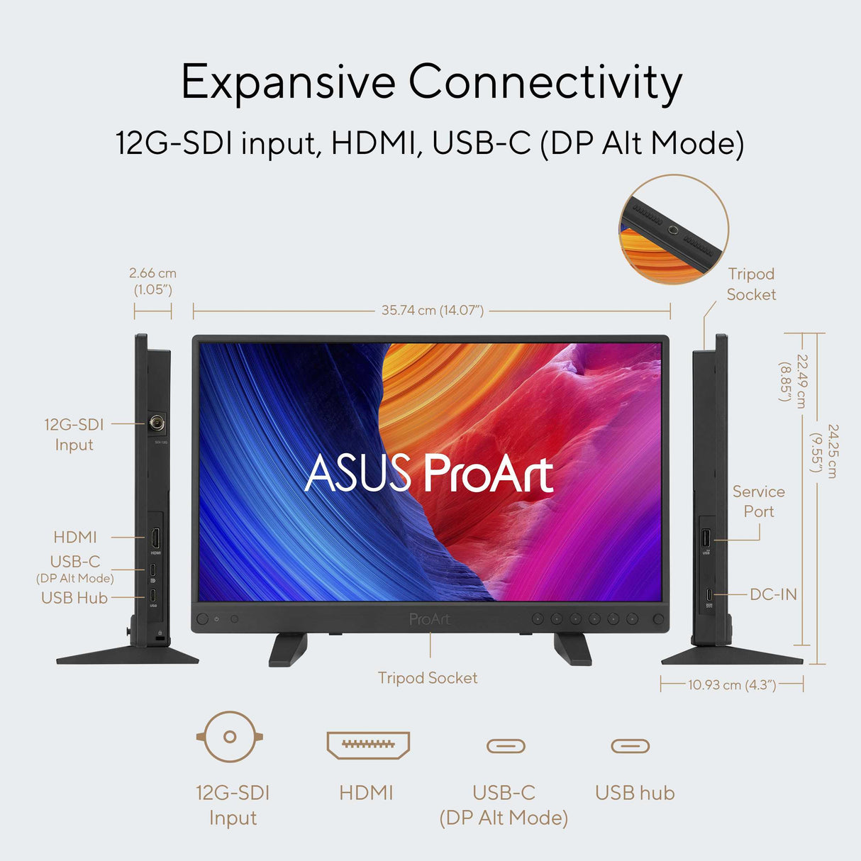 ASUS MONITOR PA16USV 15.6-Inch Portable Display