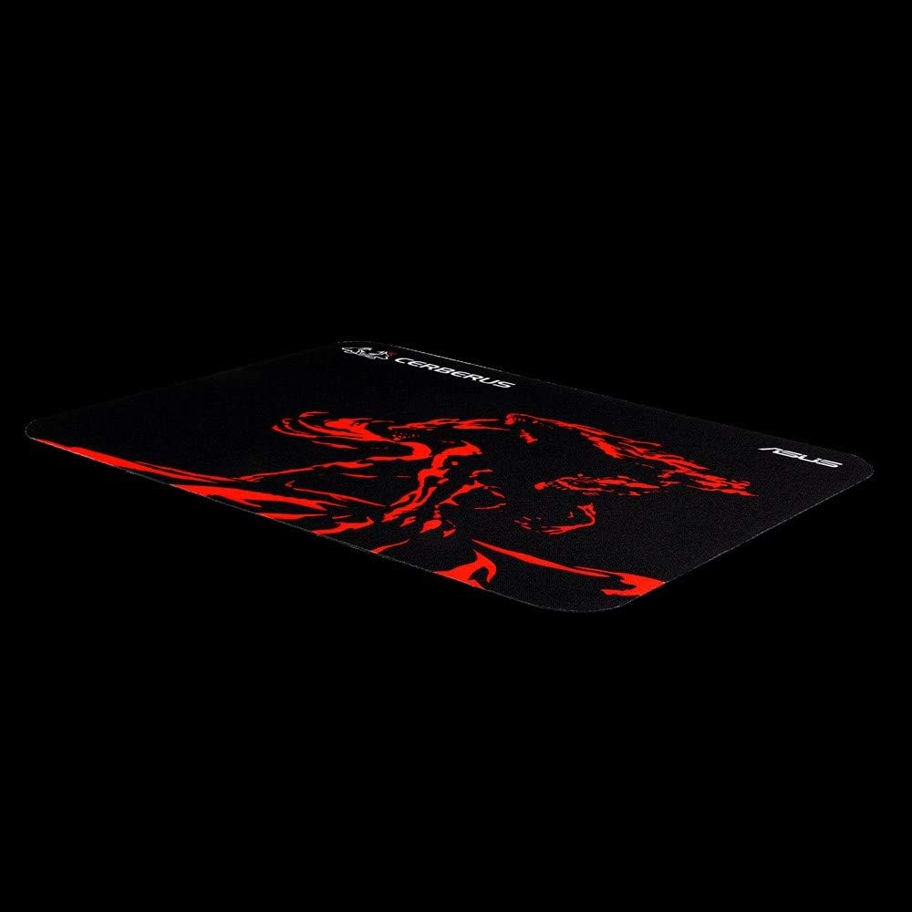 ASUS Cerberus Pad Mini Gaming Mousepad, Black & Red