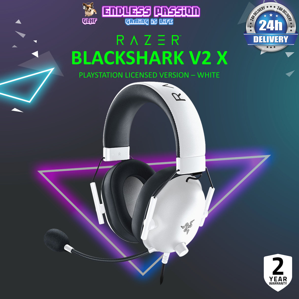 Razer Blackshark V2 X for Playstation & Xbox