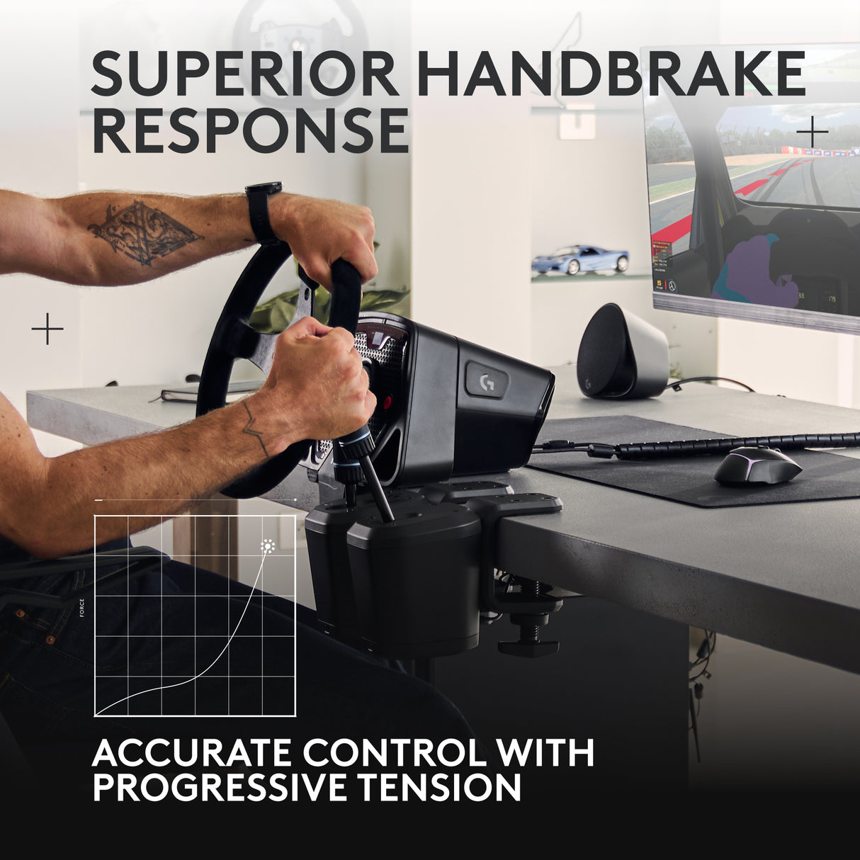 Logitech G RS Shifter and Handbrake Add-on