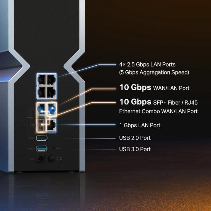 TP-LINK Archer BE900 V2 - BE24000 Quad-Band Wi-Fi 7 Router