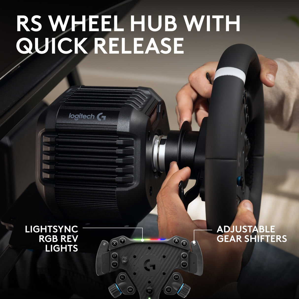 Logitech G RS50 Direct Drive Racing Wheel Bundle