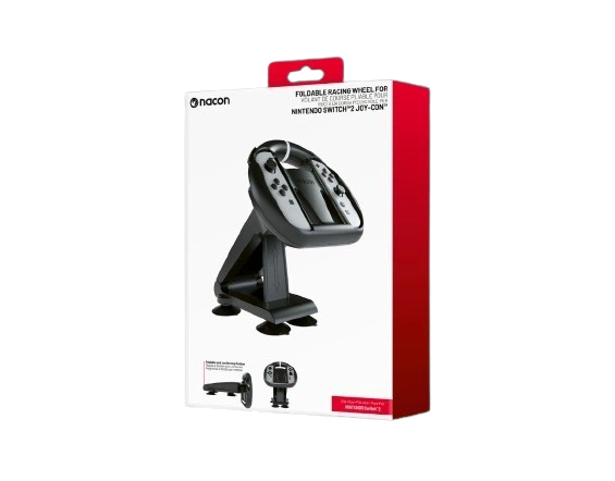Nacon Folding Steering Wheel for Joy-Con Controllers Nintendo Switch 2