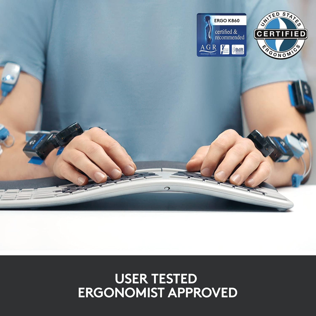 Logitech ERGO K860 Ergonomic Wireless Split Keyboard