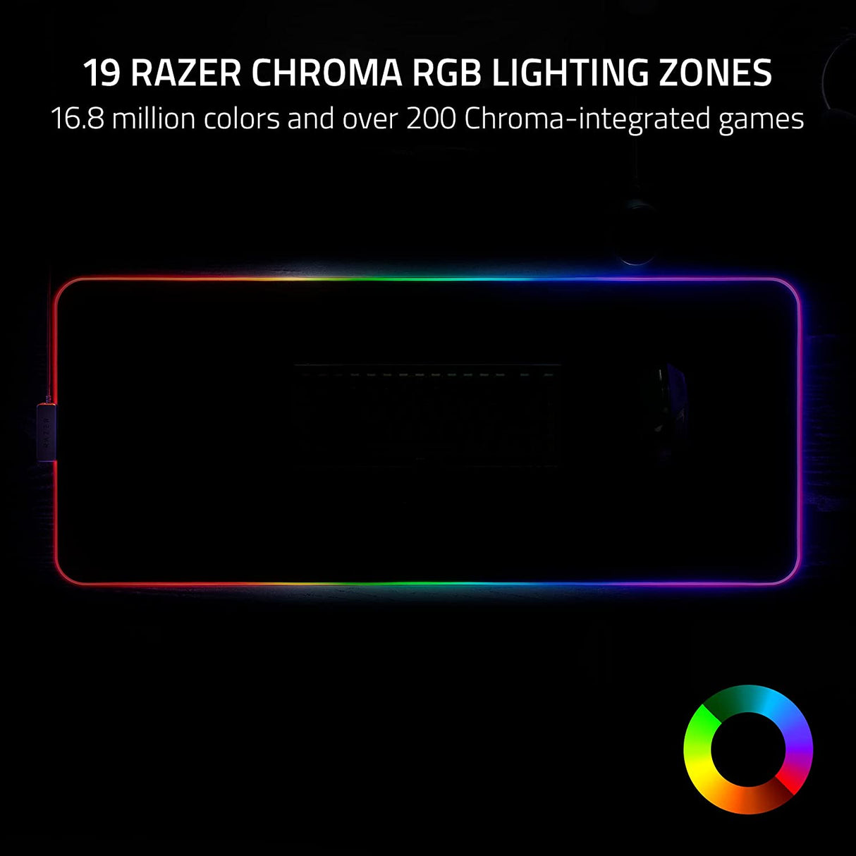 Razer Strider Chroma - Gaming Mouse Mat