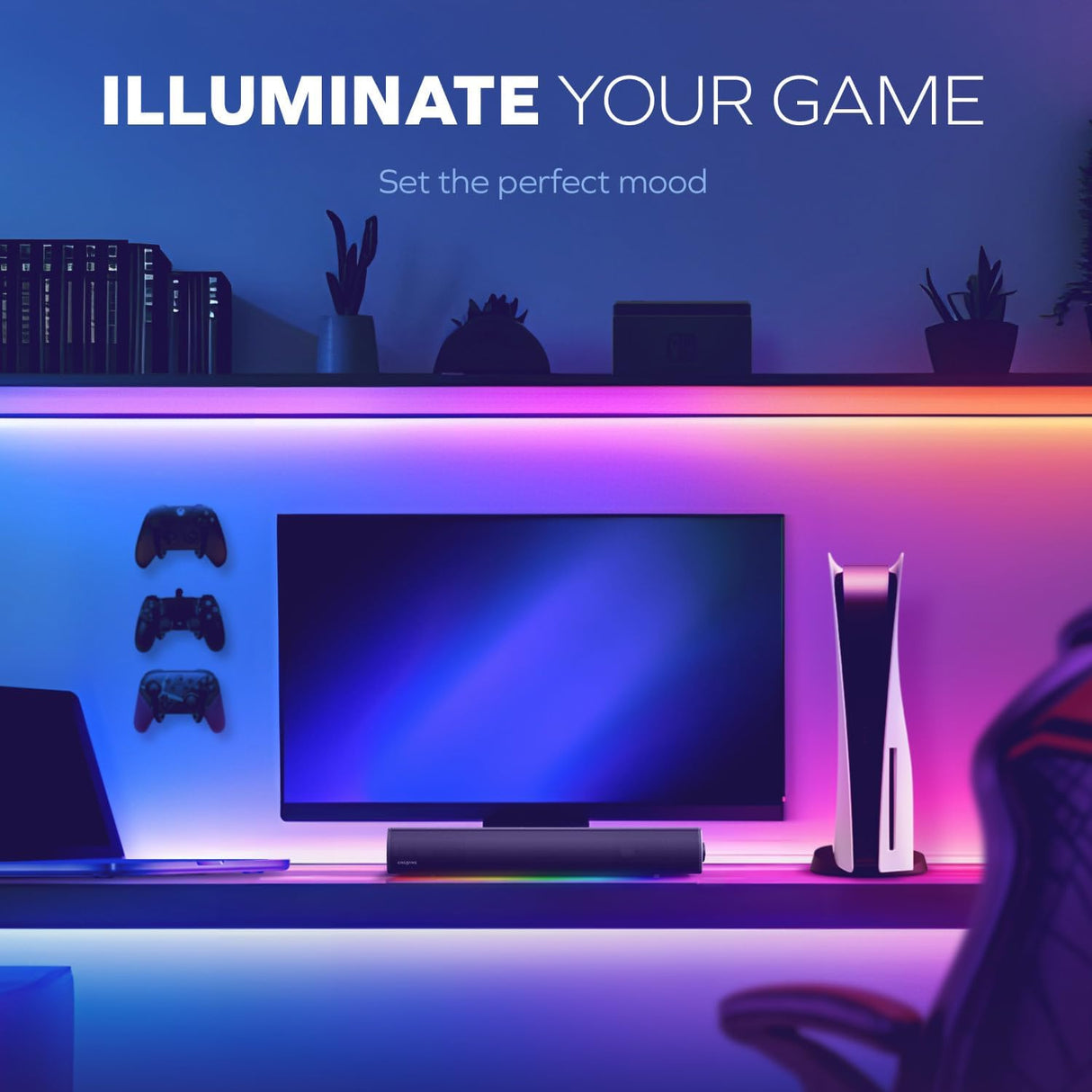 Creative Sound Blaster GS5 Compact RGB Gaming Soundbar