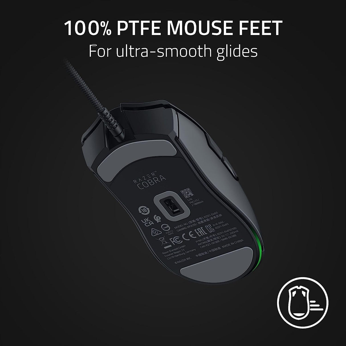 Razer Cobra - Lightweight Wired Gaming Mouse with Razer Chroma RGB