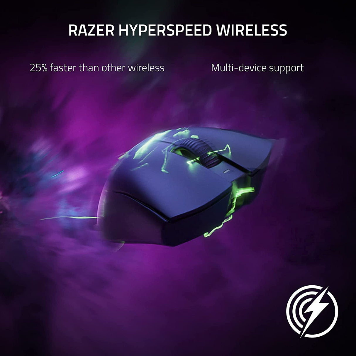 Razer DeathAdder V3 Pro - Ultra-lightweight Wireless Ergonomic Esports Mouse