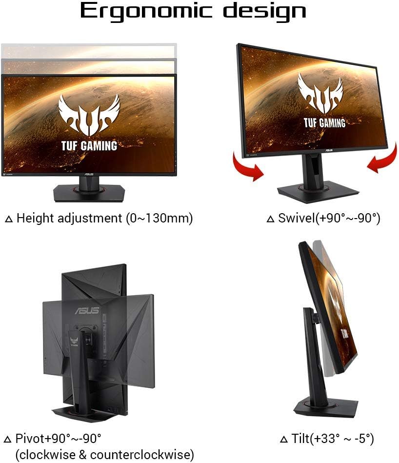 ASUS TUF Gaming VG279QM 27 Inch Gaming Monitor