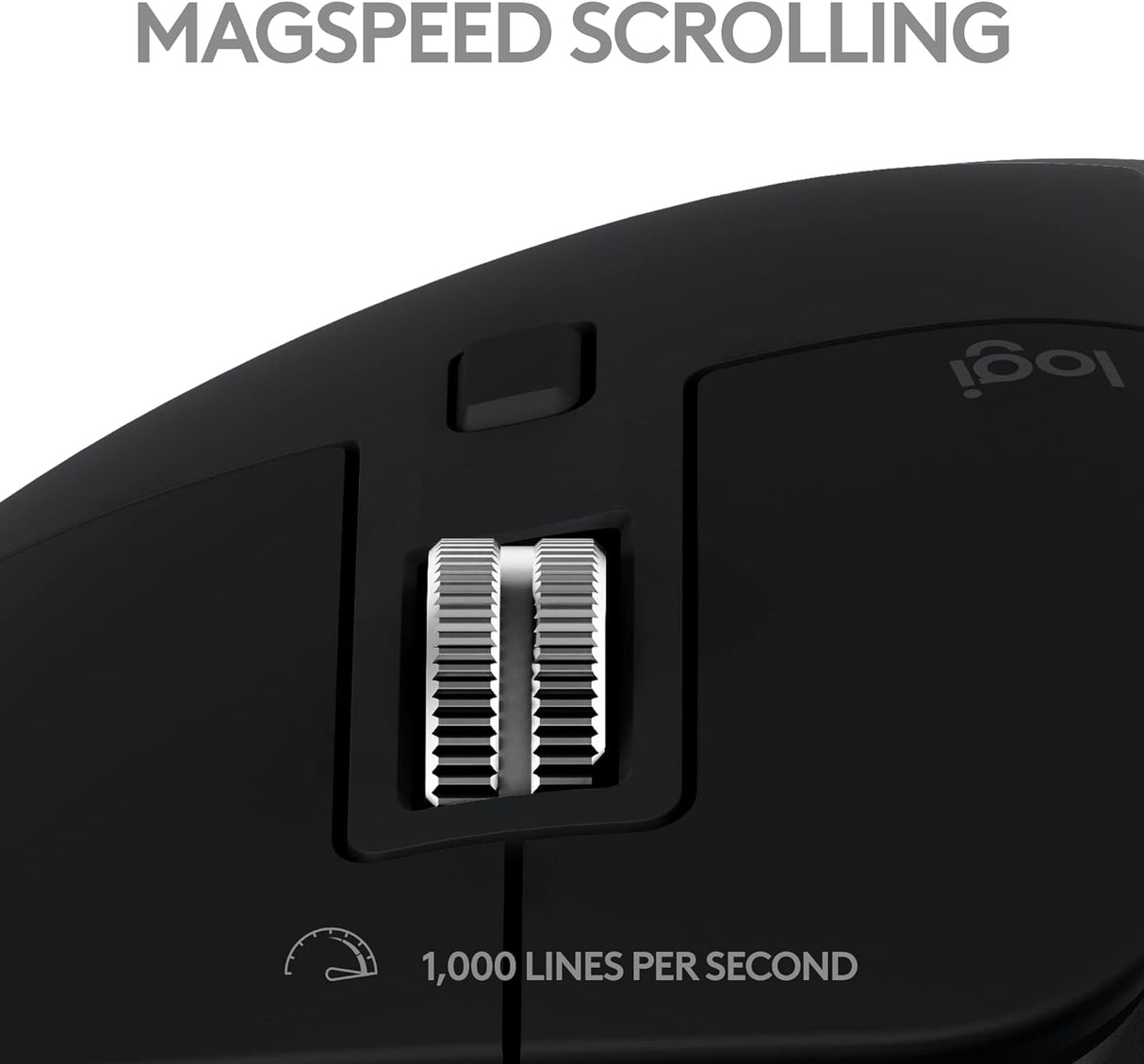 Logitech MX Master 3S for Mac Performance Wireless Mouse