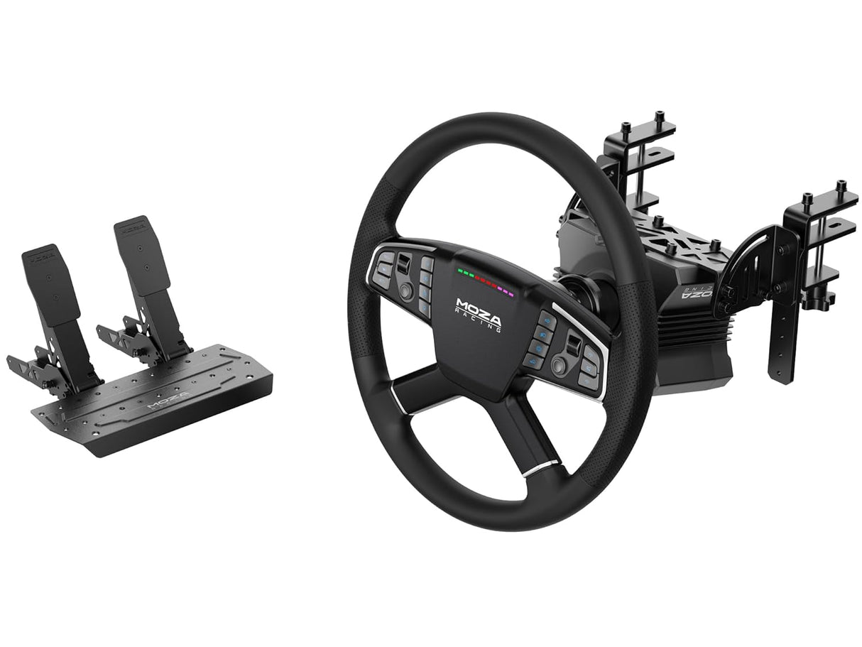 Moza R5 Trucking Wheel and Pedals For PC - RS071