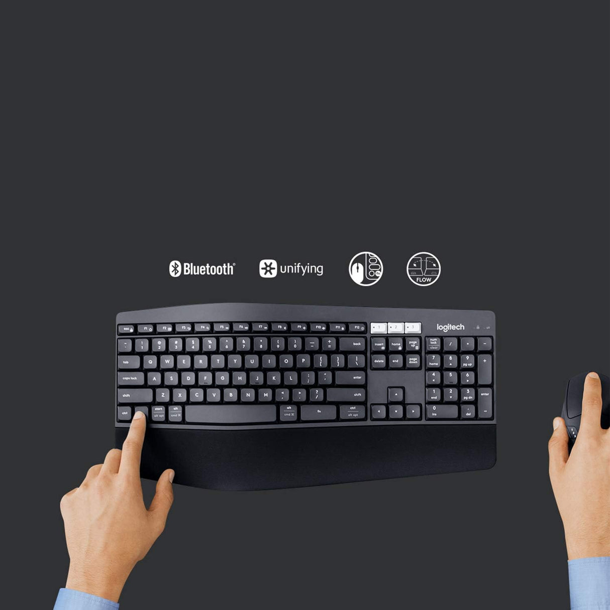 Logitech MK850 Performance Wireless Keyboard And Mouse Combo