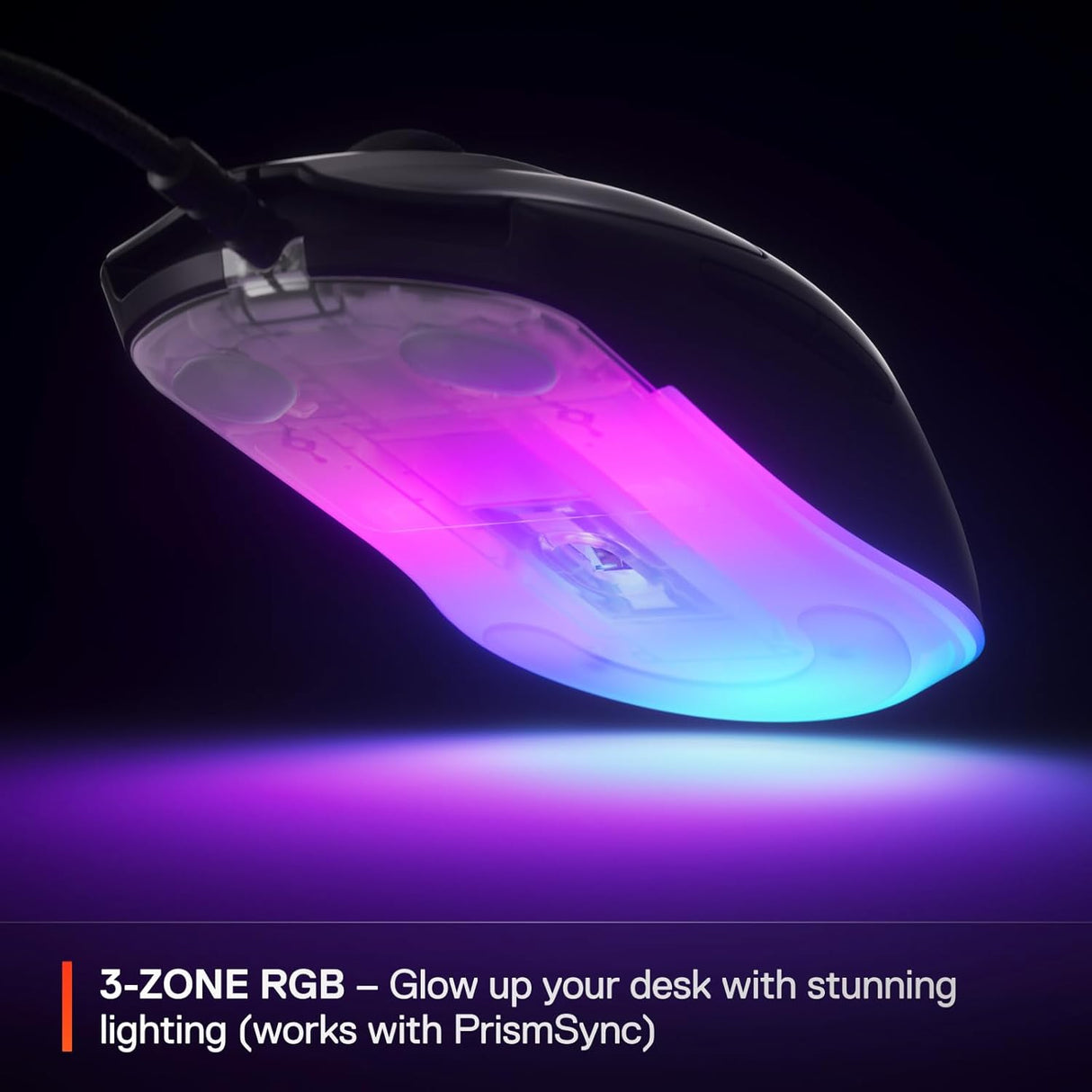 SteelSeries Rival 3 Gen 2 Lightweight Wired Gaming Mouse
