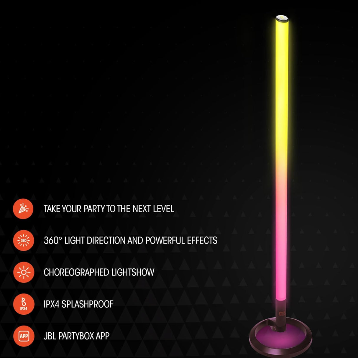 JBL PartyLight Stick - Bluetooth Party Light Stick