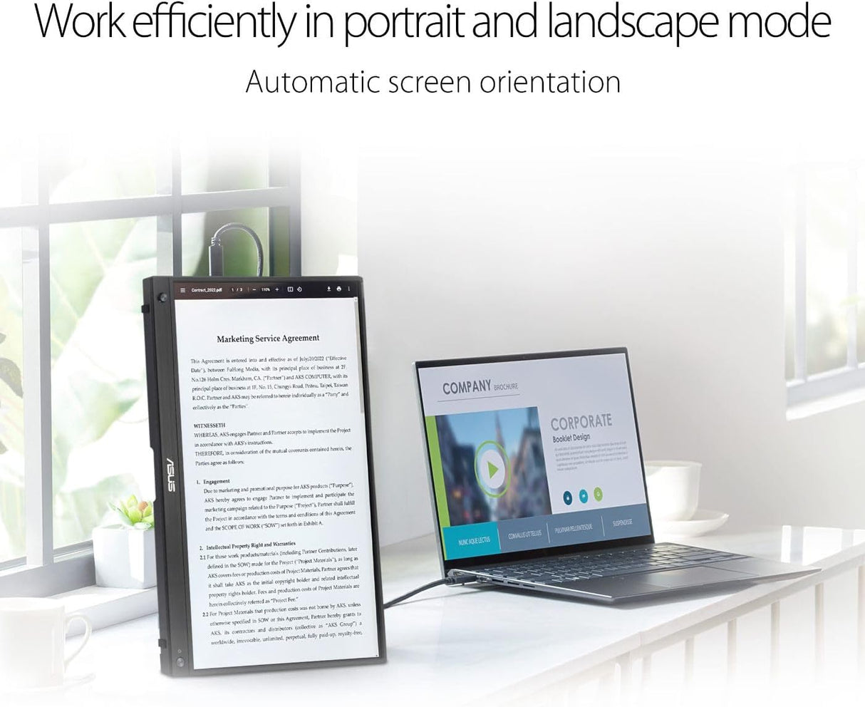 ASUS ZenScreen MB16AHG 16 Inch Portable Monitor