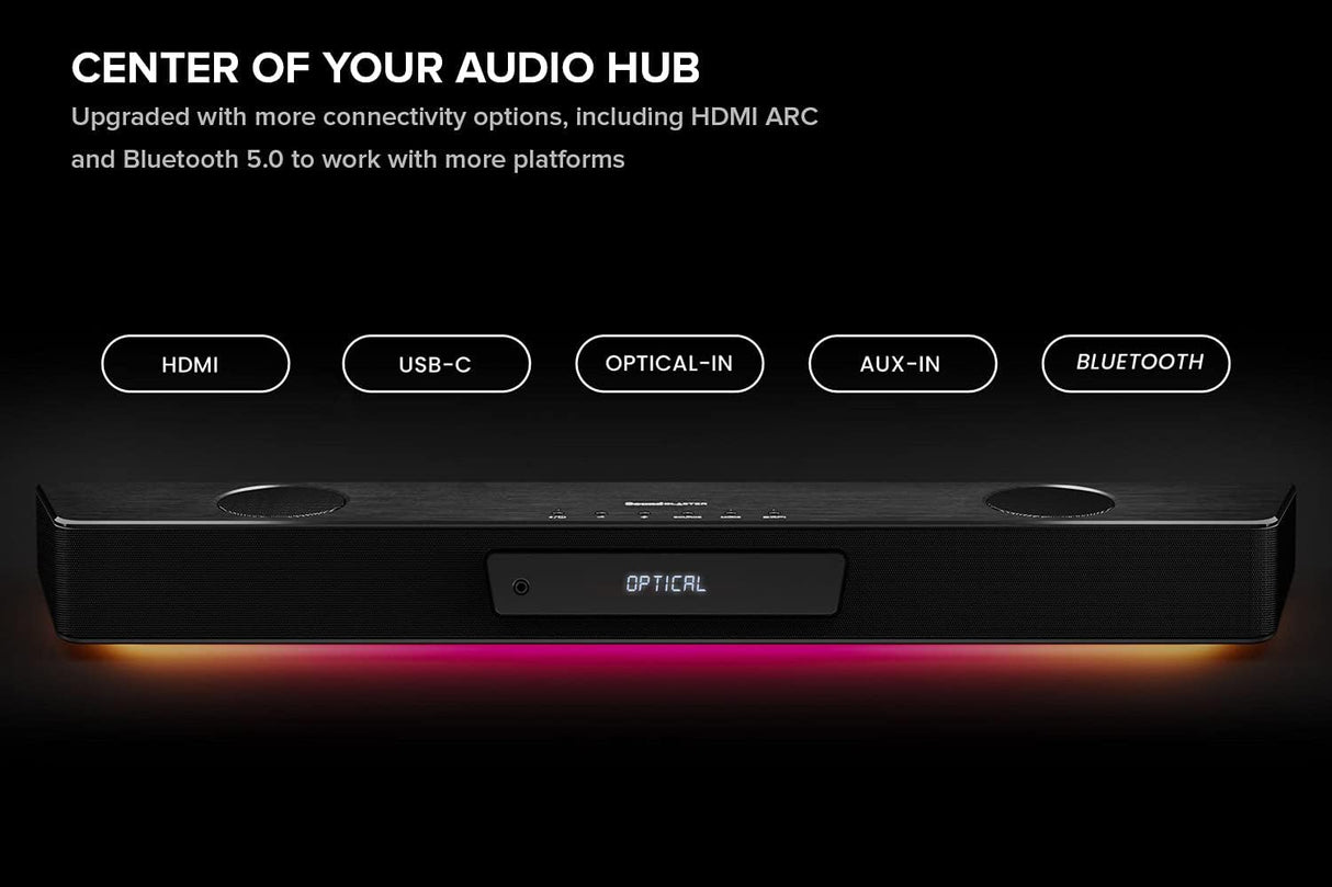 Creative Sound Blaster Katana V2 RGB Gaming Soundbar