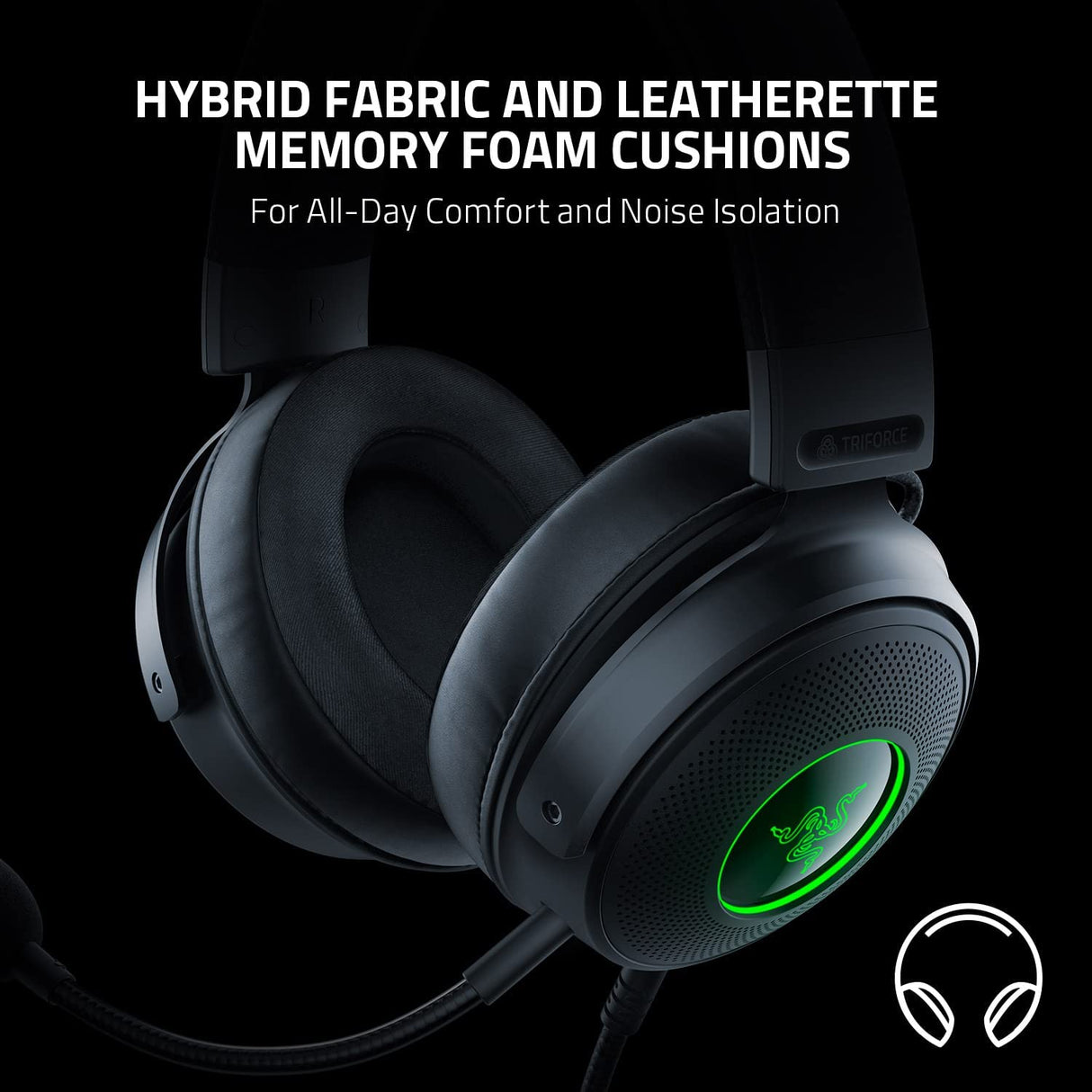 Razer Kraken V3 Wired USB Wired Gaming Headset