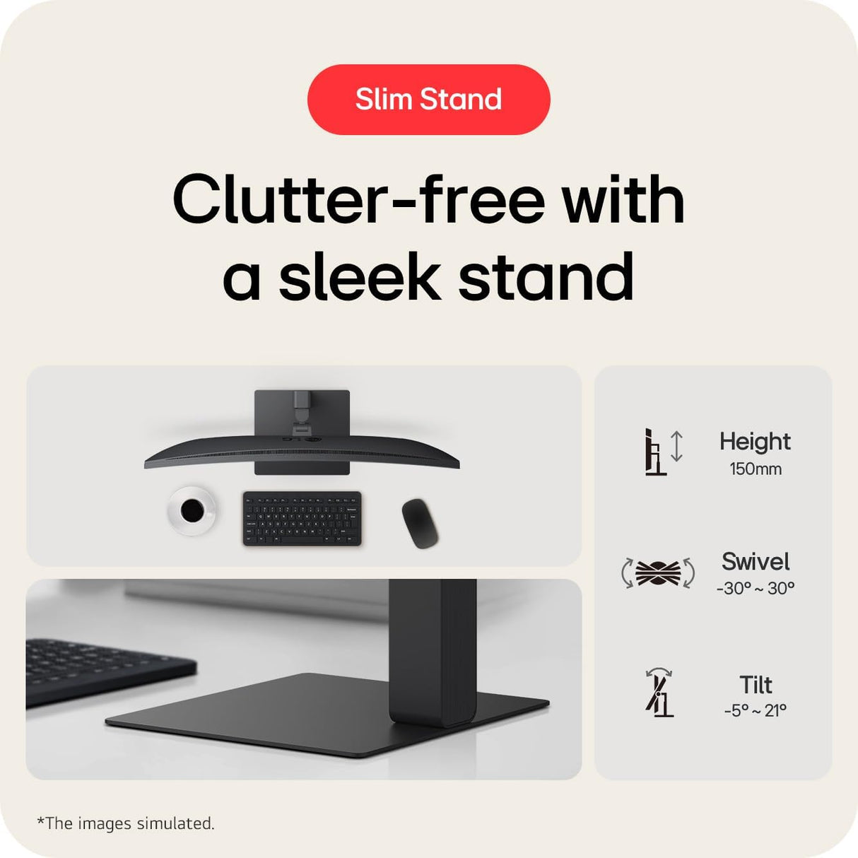 LG 34U650A-B — 34" WQHD (3440x1440) IPS 100Hz Curved Monitor with 96W Type C PD