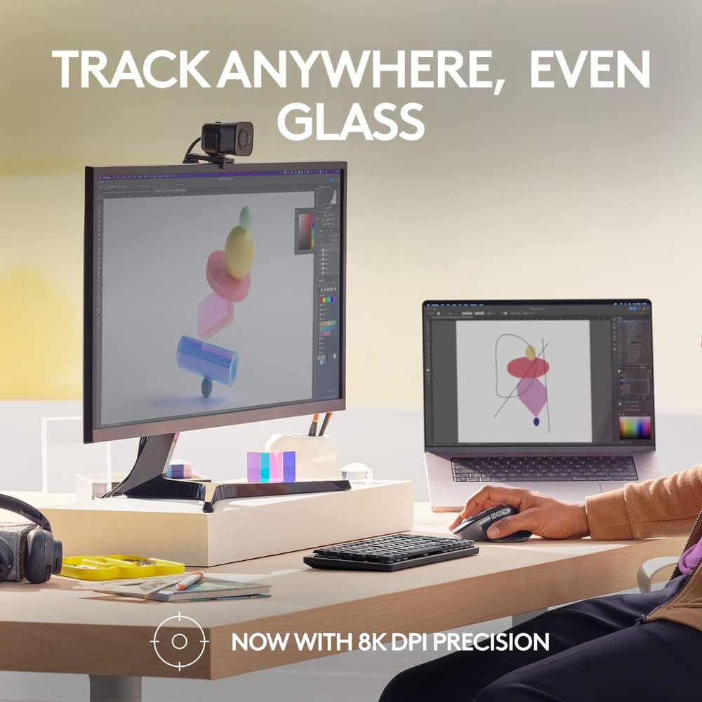 Logitech MX Master 3S for Mac Performance Wireless Mouse