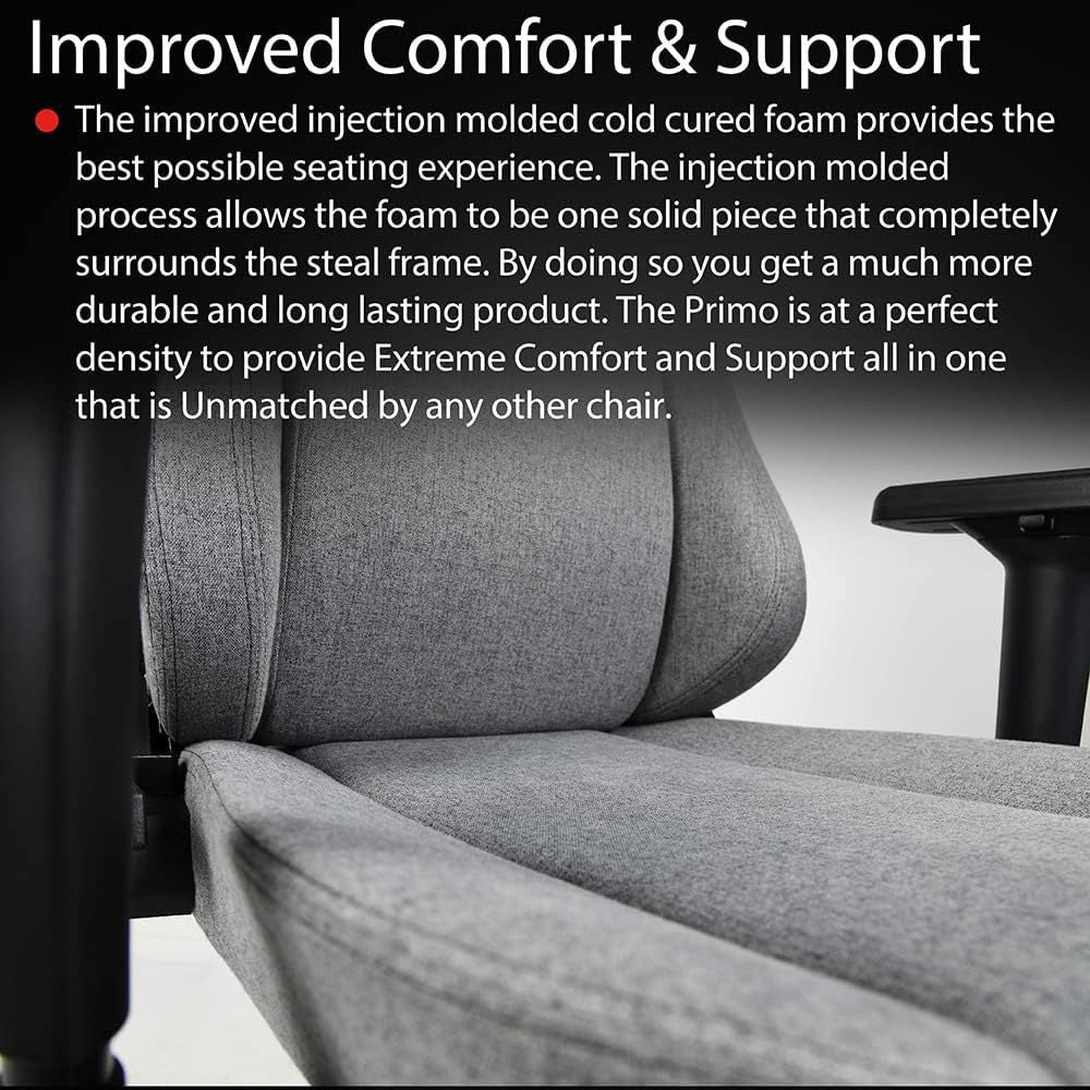 Arozzi Primo Woven Fabric Gaming Chair