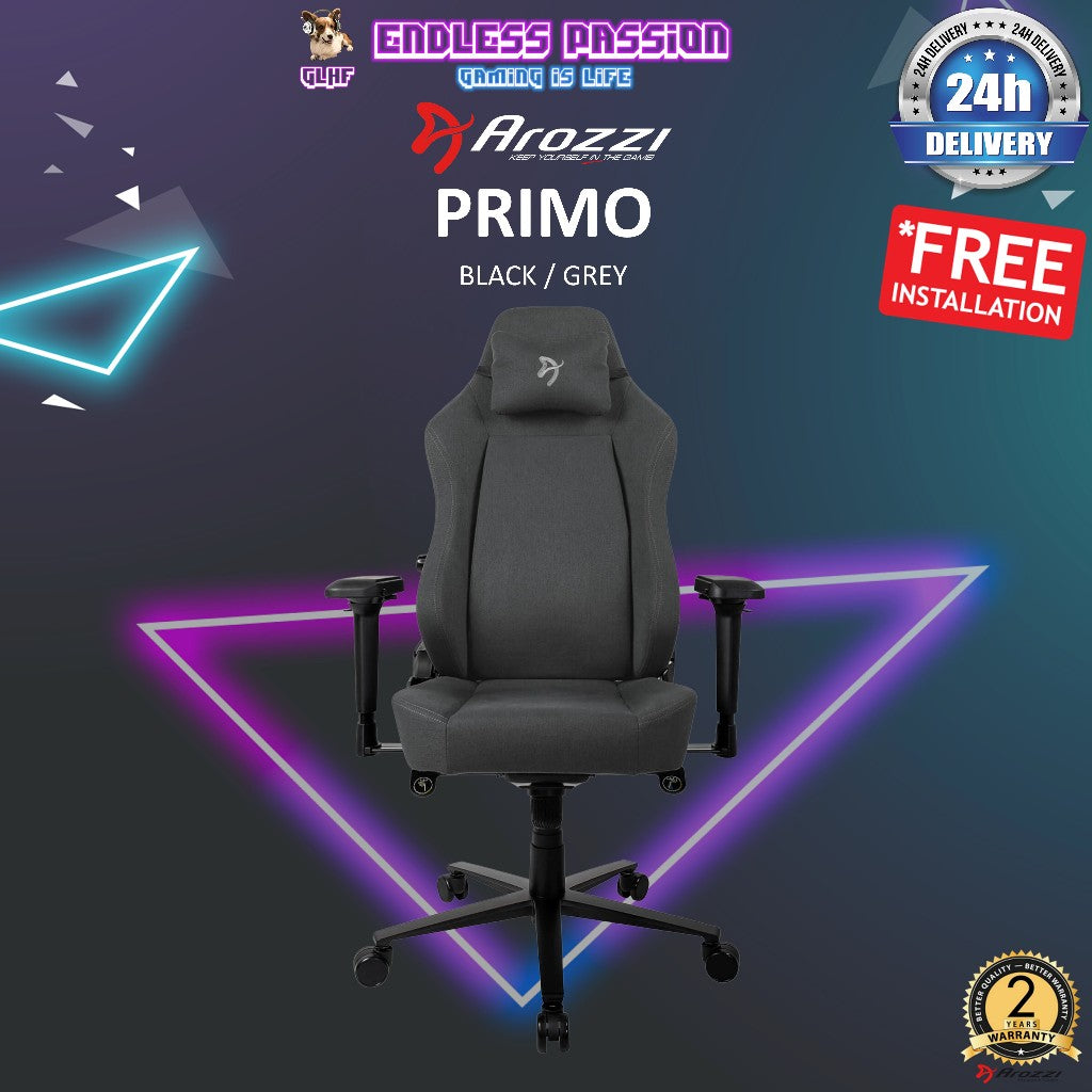 Arozzi Primo Woven Fabric Gaming Chair