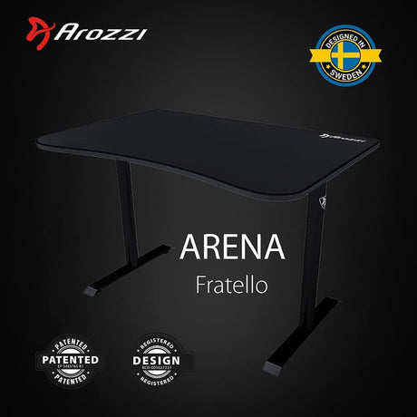 Arozzi Arena Fratello Curved Gaming Desk