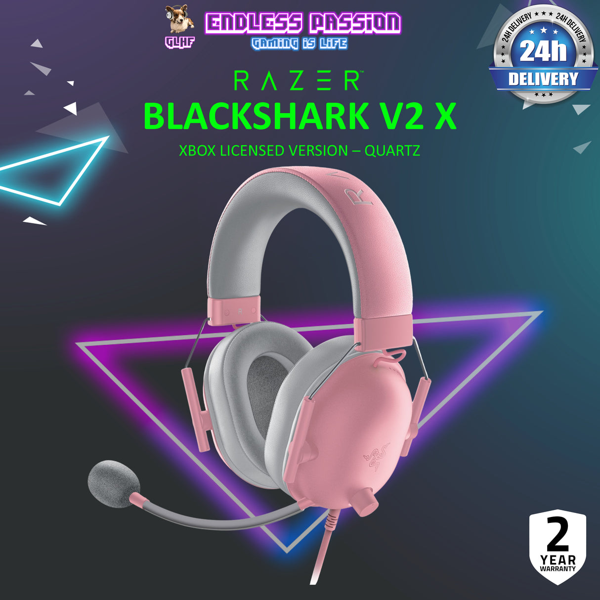 Razer Blackshark V2 X for Playstation & Xbox