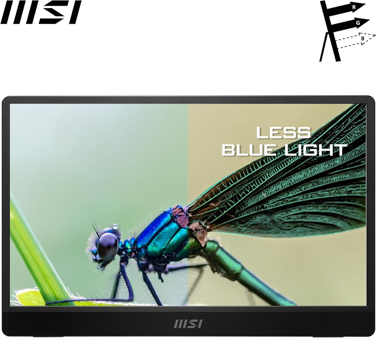 MSI PRO MP161 E2 FHD IPS Panel Portable Monitor