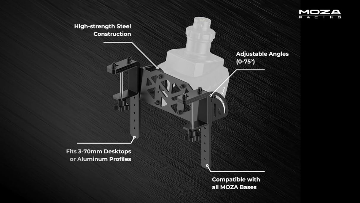 Moza R5 Trucking Wheel and Pedals For PC - RS071