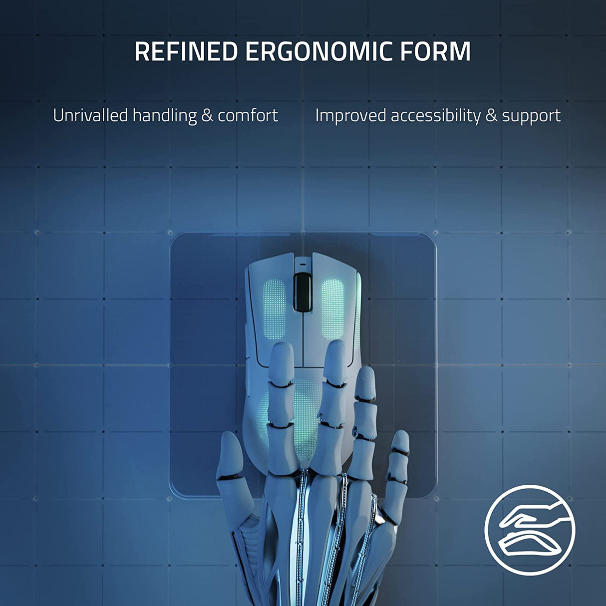 Razer DeathAdder V3 Pro - Ultra-lightweight Wireless Ergonomic Esports Mouse