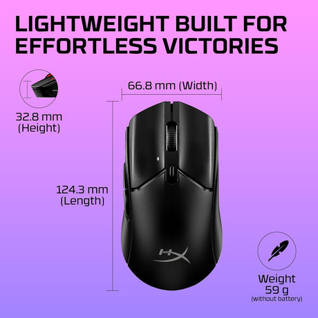 HyperX Pulsefire 93 2 Core Wireless Gaming Mouse