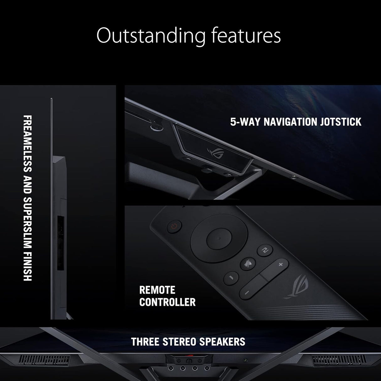 ASUS ROG Swift OLED PG48UQ 48 Inch Gaming Monitor