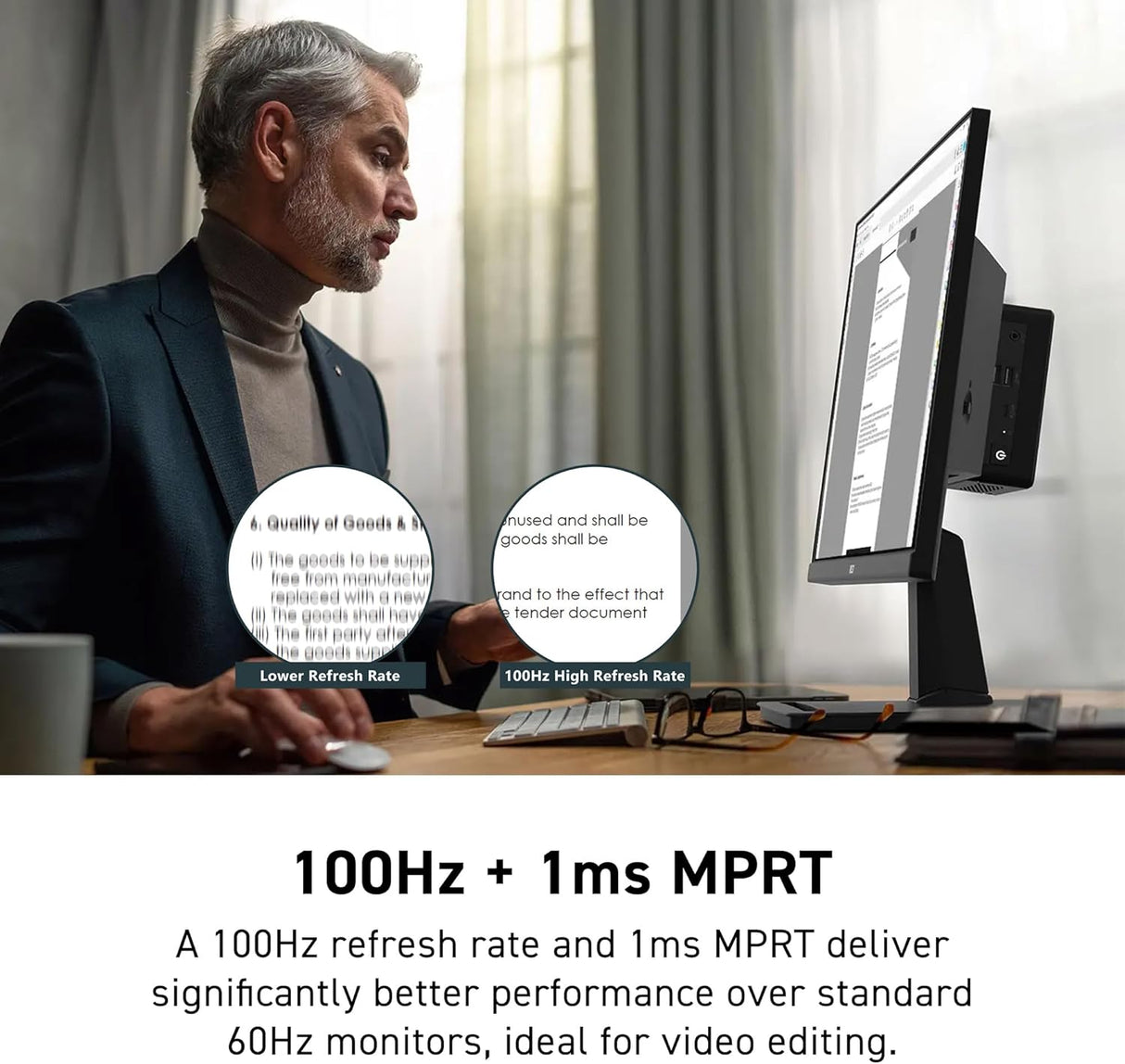MSI PRO MP225 22-inch IPS 1920 x 1080 (FHD) 100Hz 1ms Productivity Monitor