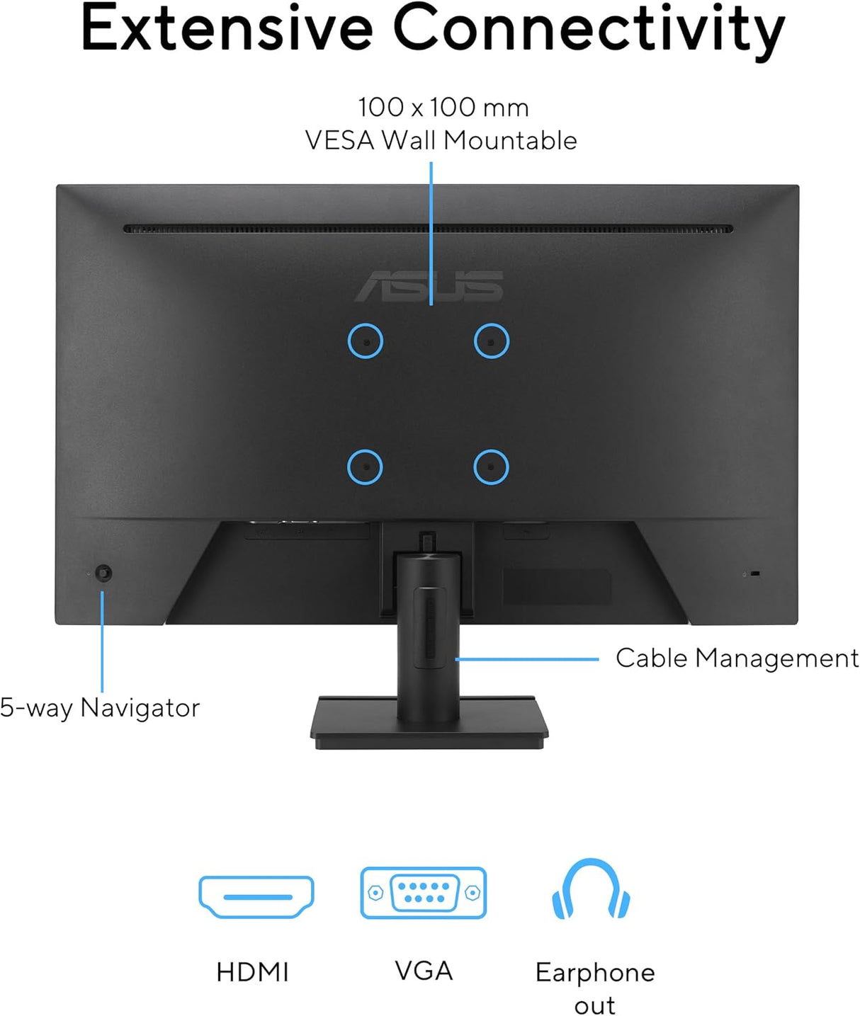 Asus Monitor VA279HG 27 Inch IPS Full HD Monitor