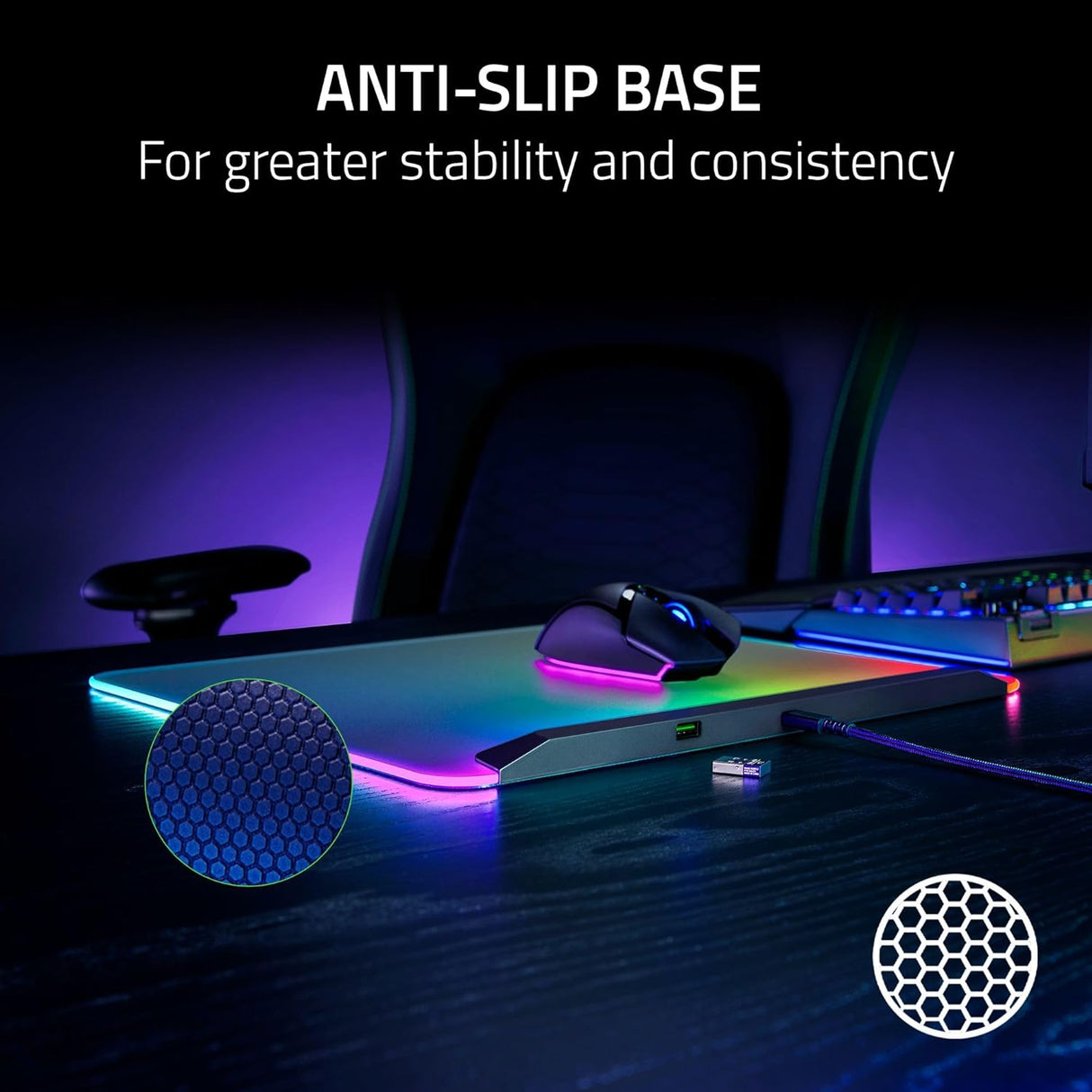 Razer Firefly V2 Pro - Multi-zone Chroma Gaming Mouse Mat