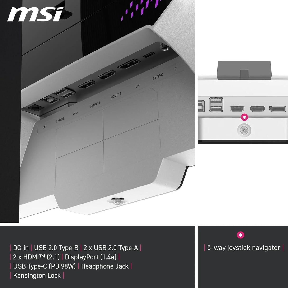 MSI MPG 274URDFW E16M 27" UHD Gaming Monitor