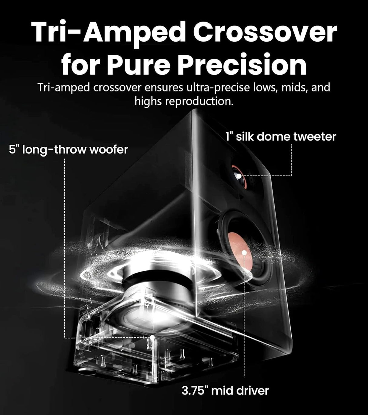 Edifier MR5 Powered Studio Monitor Speakers