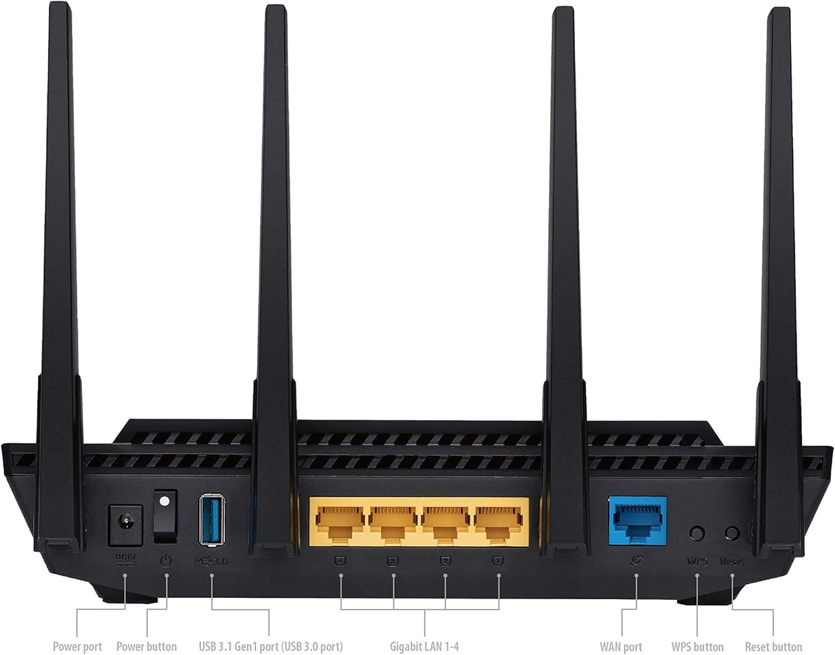 ASUS RT-AX3000 V2 Dual Band WiFi 6 Router