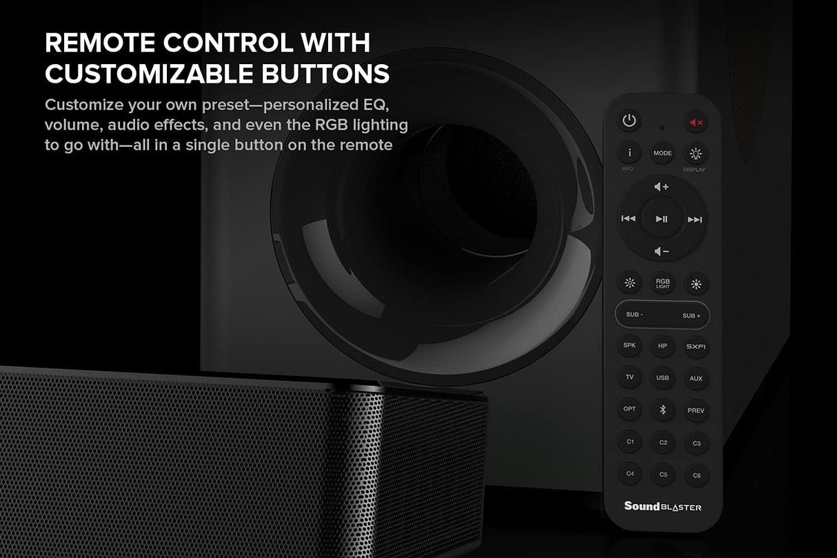 Creative Sound Blaster Katana V2 RGB Gaming Soundbar